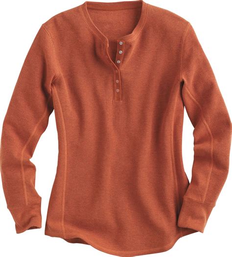 Womens Longtail T Waffle Henley Shirt Henley Shirts Henley Thermal