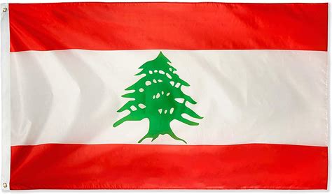 Large Lebanon Lebanese Flag Heavy Duty Outdoor Lb 90x150cm 3x5ft