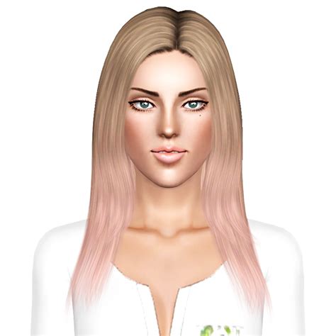 Cazy`s Over The Light Hairstyle Retextured By July Kapo Sims 3 Hairs