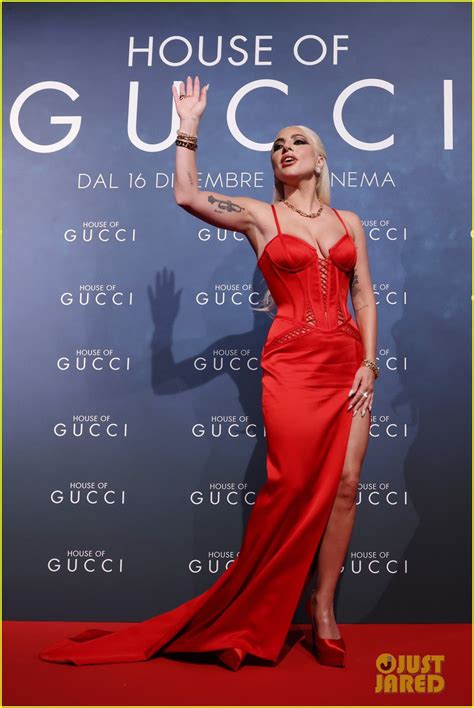 Lady Gaga Is Red Hot At The House Of Gucci Milan Premiere And We Have Every Photo Photo 4659447