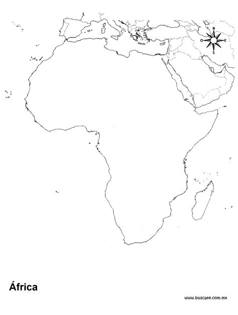 Mapa De Africa Sin Nombres Latribuna