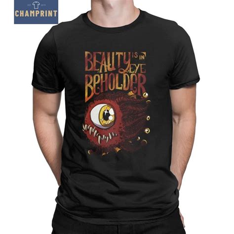 Dungeons And Dragons Dnd Gaming Men T Shirts Beauty Is In The Eye Of