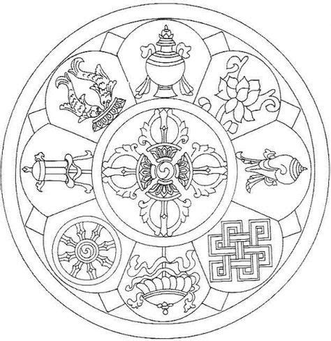 Modeles tatouage symboles bouddhistes fille. Le Mandala du Bonheur | Mandala tibétain, Mandala et Tatouage tibetain