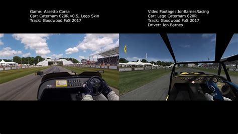 Assetto Corsa Goodwood Fos With Caterham R Youtube