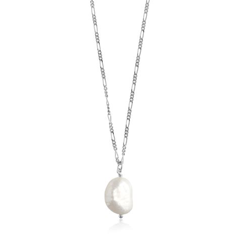 Classics Pearls Silver Pearl Pendant Necklace Olivia Burton London