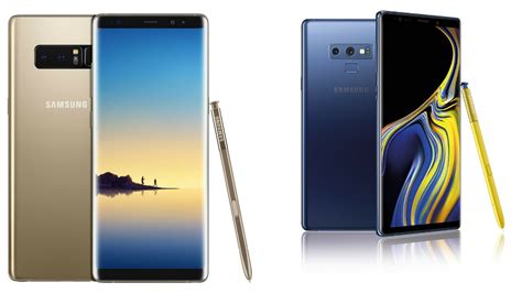 Samsung Galaxy Note 9 Vs Galaxy Note 8 Whats New With The Note The