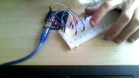 Control Led With A Photoresistor Youtube