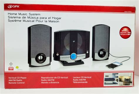 Easy Return Discounted Price Gpx Hm3817dtblk Cd Home Music System