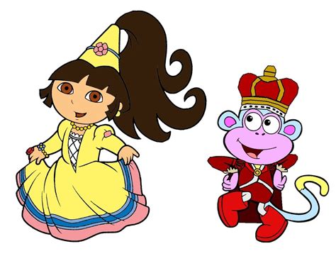 Princess Dora And Prince Boots Dora The Explorer Fan Art 10425726