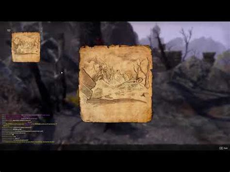 Vvardenfell Treasure Map V Elder Scrolls Online Morrowind Youtube