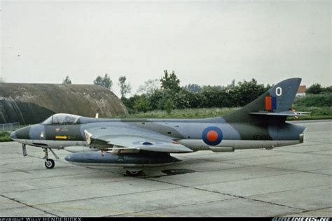 Hawker Hunter Fga9 Uk Air Force Aviation Photo 1342356