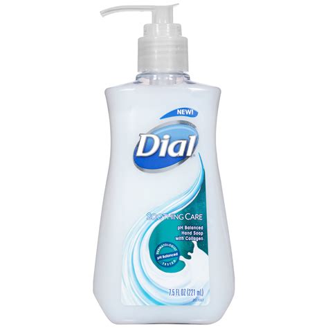Dial Liquid Hand Soap With Moisturizer Soothing Care 75 Ounce