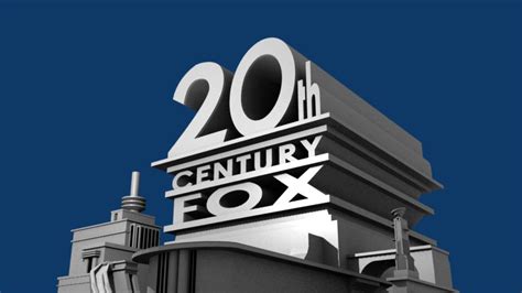 20th Century Fox Logo 3d Model News Word