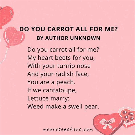 28 Heartwarming Valentine S Day Poems For Kids Of All Ages Artofit