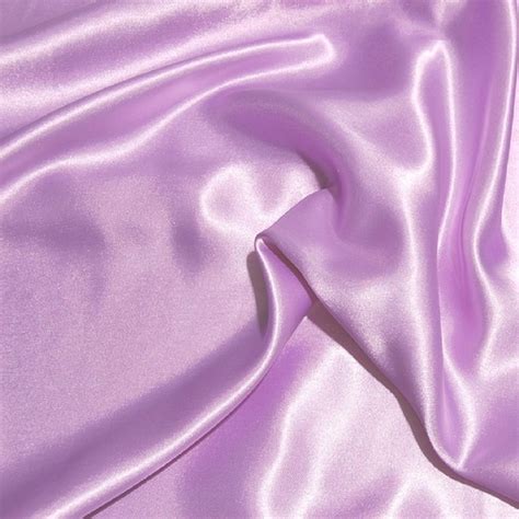 Lilac Lavender Satin Polyester Fabric 150 Cm Width
