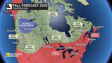 The Weather Network Releases Canadas Fall Forecast And Winter Preview