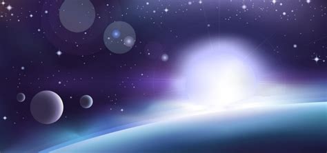 Free Blue Science Space Background Vector 03 Titanui