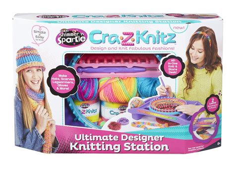 Amazon Cra Z Art Cra Z Knitz Knitting Station Only Reg
