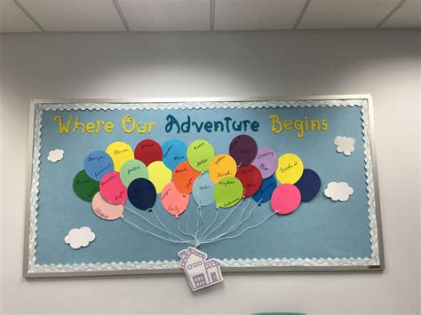 Learning Is An Adventure Bulletin Board