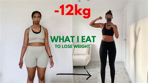 what i eat in a day to lose weight how i lost 12kg youtube