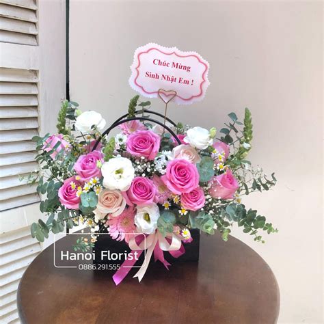 Lẵng Hoa Sinh Nhật Đẹp Nhất Hanoi Florist Vn Sinh