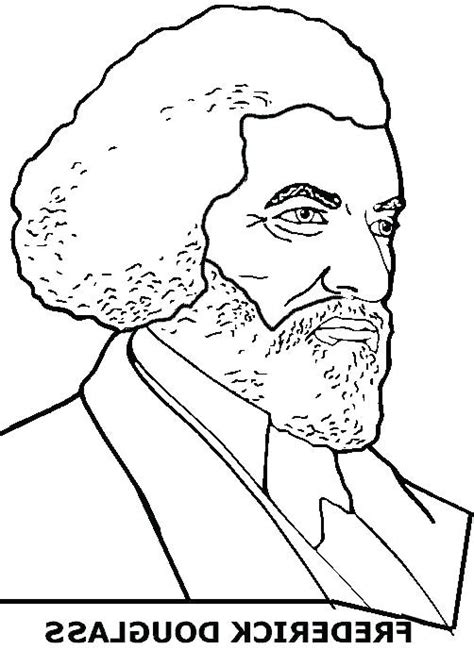 Frederick Douglass Coloring Page At Free Printable Colorings Pages To Print