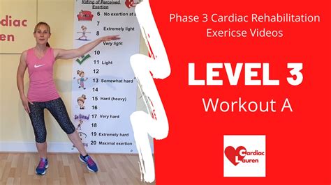 Phase 3 Cardiac Rehabilitation Exercise Videos Low To High Intensity