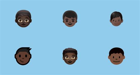 👦🏿 Boy Dark Skin Tone Emoji On Apple Ios 51