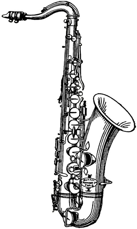 Saxophon Illustration Transparente Png Stickpng