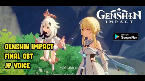 Genshin Impact Gameplay Final Cbt Androidios Youtube