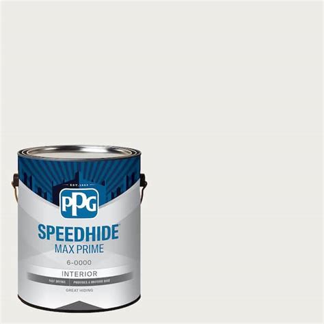 Speedhide Maxprime 1 Gal Ppg1025 1 Commercial White Flat Interior