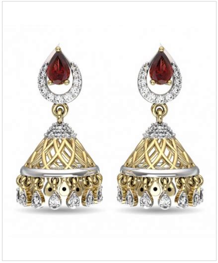 Blissful Jhumkas A Jhumka With A Sharp Glamorous Look Makes A Bold