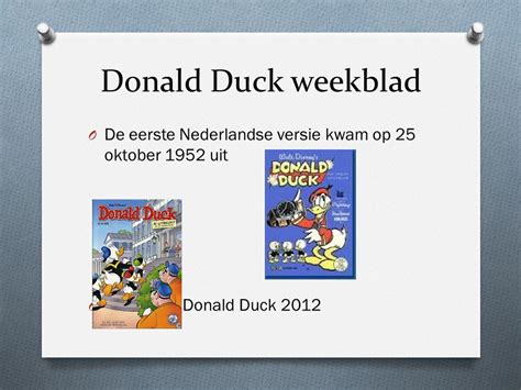 15 Donald Duck Spreekbeurt