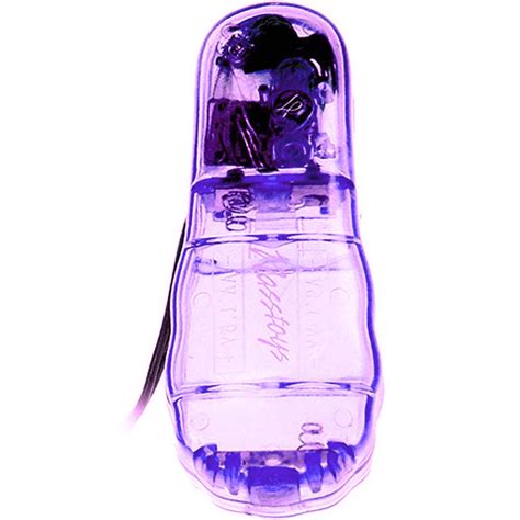 Nasstoys Bendable Vibrating Double Dong 14 Purple