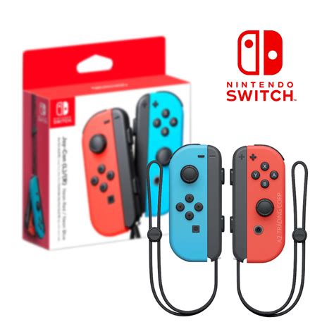 Nintendo Joy Con L R Wireless Controllers For Nintendo Switch Neon Red Neon Blue Comprar