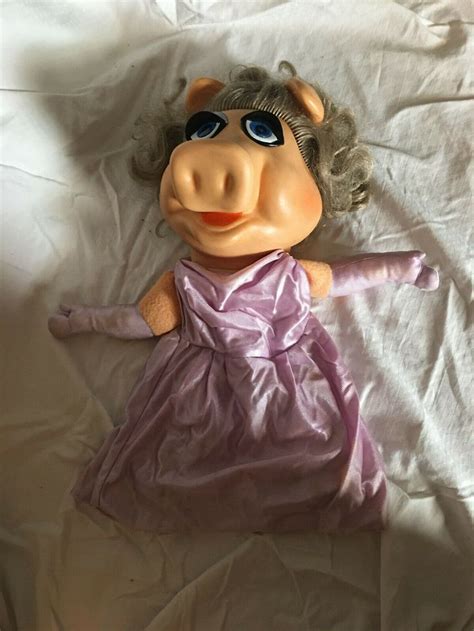 1978 Vintage Miss Piggy The Muppets 16 Hand Puppet Jim Henson Fisher