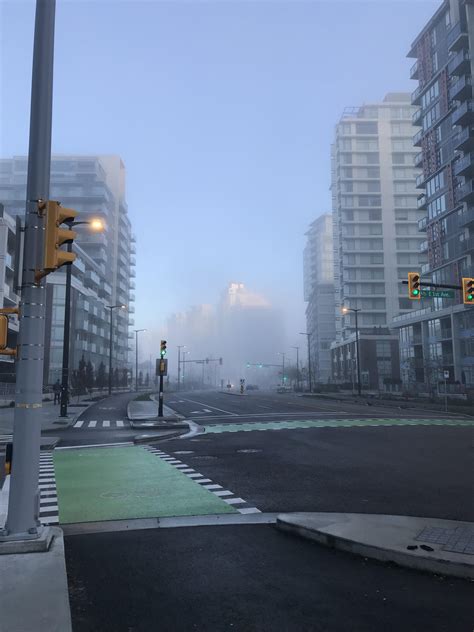 A Strange Foggy Morning Rvancouver