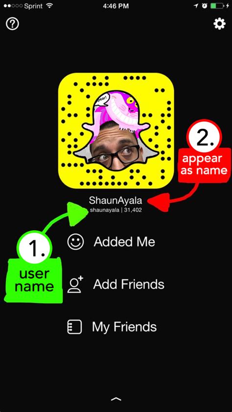 Tap the cogwheel in my profile to open up settings. What is a Snapchat ID? - Quora