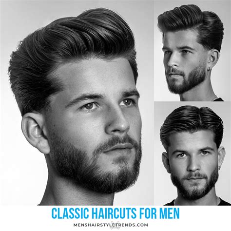 Classic Men's Haircuts + Hairstyles That Are Stylish And ...