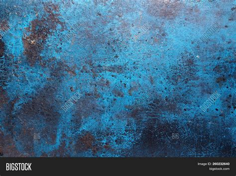 Blue Metal Surface Image And Photo Free Trial Bigstock