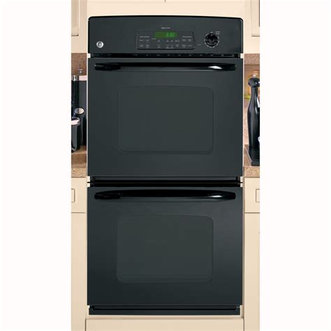 Ge Electric Double Wall Oven 27 In Jkp35dpbb Sears