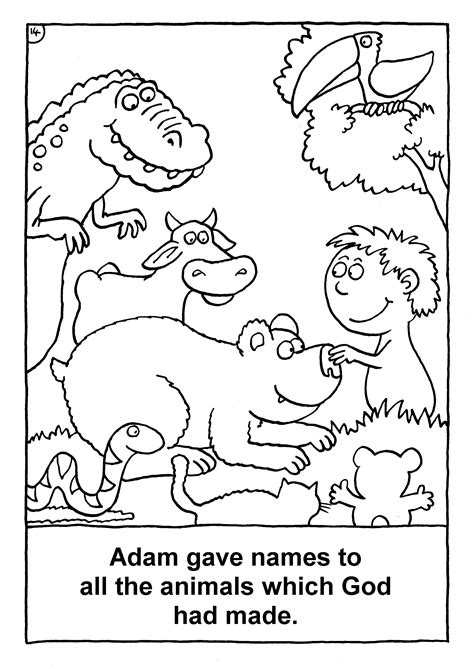 Coloring Pages God Created The World