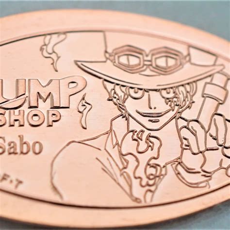 One Piece Anime Coin Etsy