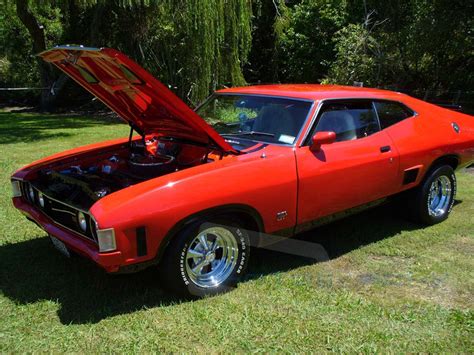 Super rare matching number xb gt hardtop muscle car november 11/1973 yellow blaze with imported 351 cleveland big port motor and toploader, documents show that only 72 xb hardtops, 15 in yellow. 1973 Ford falcon xb gt hardtop