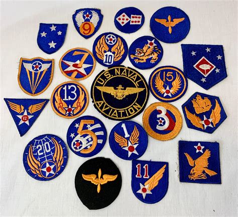 Wwii Us Army Air Corps Patches