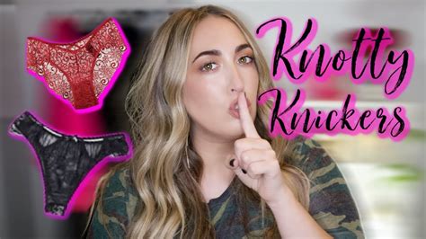 Thongs Galore Knotty Knickers Plus Size Haul Lingerie Youtube