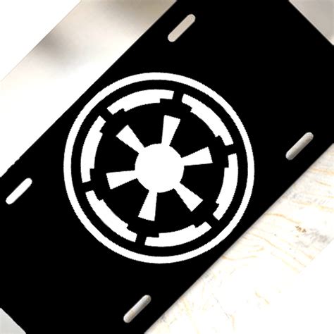 Galactic Empire License Plate Star Wars Ts 2020 Star Wars Ts