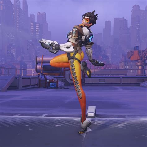Tracervpovertheshoulderpng 1000×1000 Victory Pose Overwatch
