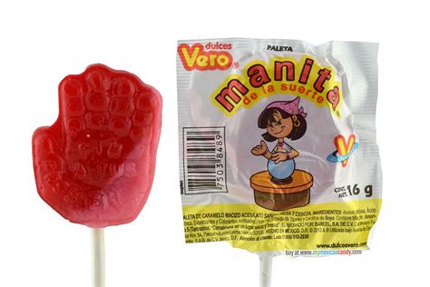 Vero Manita Paleta 40 Piece Pack Count My Mexican Candy Mexican