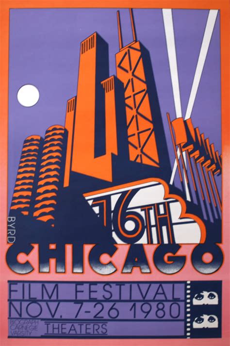 16th Festival Poster Cinema Chicago Online Store
